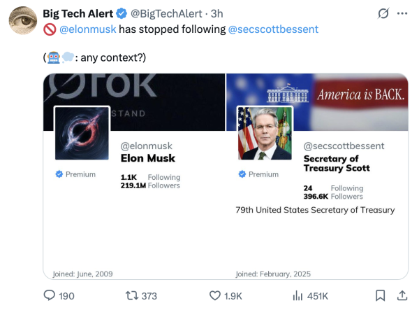 怀远策略 美国税务局长“一周三换”，特朗普又支持了贝森特，马斯克进一步失势？